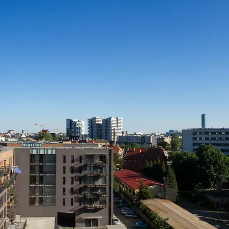 Daire Dwupokojowy Apartament Z Sypialnia I Tarasem Wroclaw