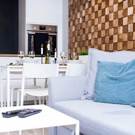 Daire Dwupokojowy Apartament Z Sypialnia I Tarasem Wroclaw
