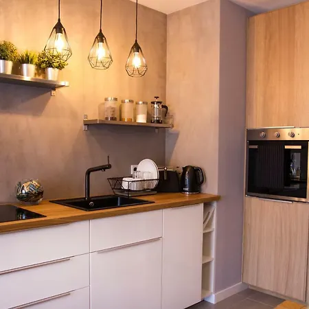 Daire Dwupokojowy Apartament Z Sypialnia I Tarasem *