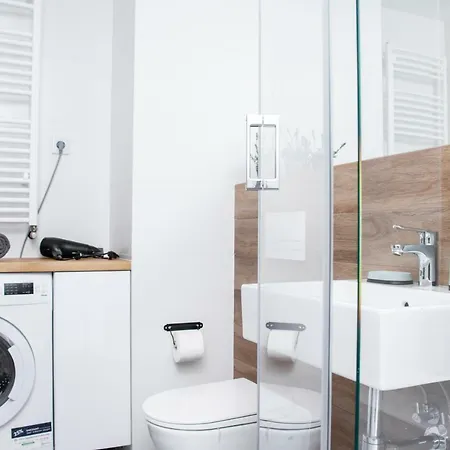 Dwupokojowy Apartament Z Sypialnia I Tarasem Daire Wroclaw