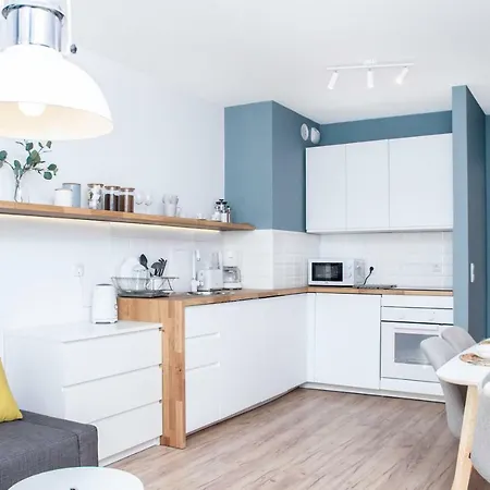 Daire Dwupokojowy Apartament Z Sypialnia I Tarasem *