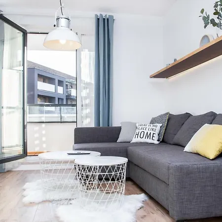 Dwupokojowy Apartament Z Sypialnia I Tarasem Daire Wroclaw