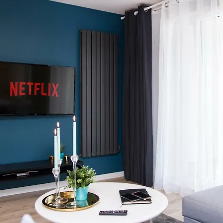 Dwupokojowy Apartament Z Sypialnia I Tarasem Daire Wroclaw