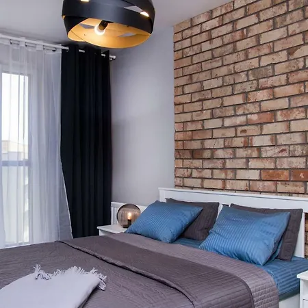 Daire Dwupokojowy Apartament Z Sypialnia I Tarasem Wroclaw